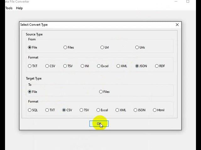 Convert JSON file to CSV file without coding