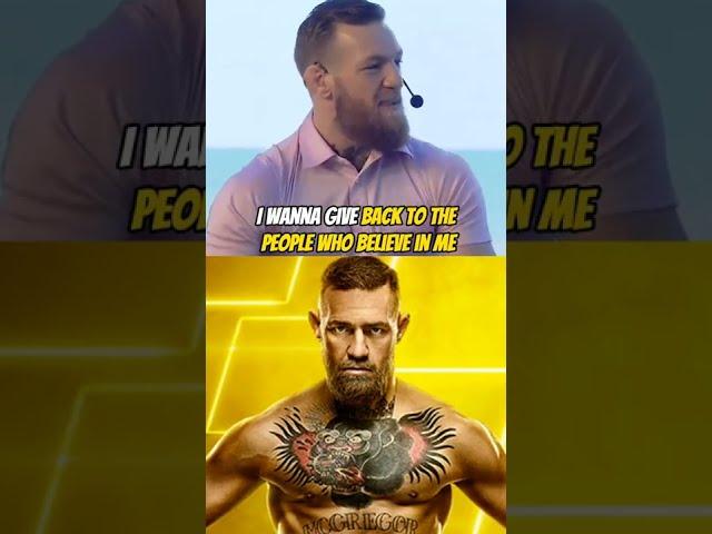 "Your Lack of Commitment Is An Insult" - Conor McGregor ️