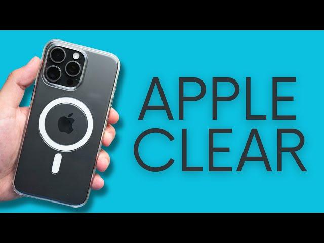 STILL TERRIBLE?? - Apple Clear Case for iPhone 15 Pro Max