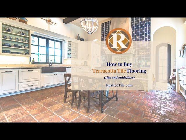 How to Buy Terracotta Tile | Mexican Saltillo Tile Flooring Near Me | Rustico Tile & Stone