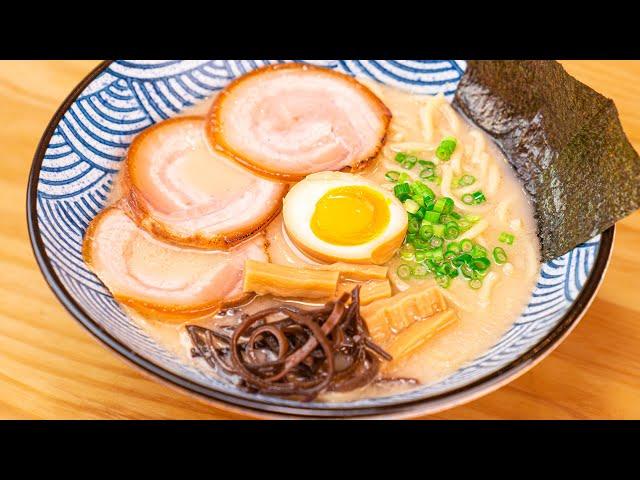 《 豚 骨 拉 面 全 套 配 方 》| Tonkotsu Ramen [Eng Sub]