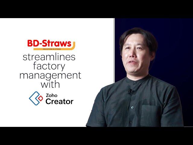 A digital factory powered by low-code at BD Straws | #creatorstories