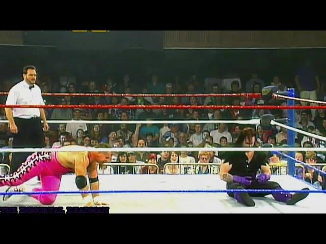 The Undertaker vs Jim The Anvil Neidhart:WWF Superstars November 19,1994