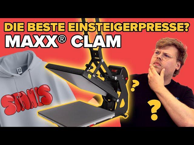 Die beste Transferpresse für Einsteiger? // Hotronix® MAXX Clam