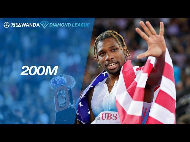 Noah Lyles breaks Usain Bolt's 200m meeting record in 2022 Wanda Diamond League Final