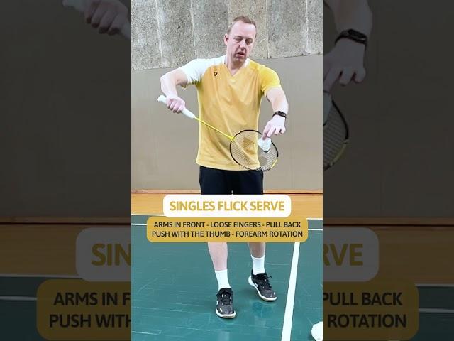  Flick Serve Technique