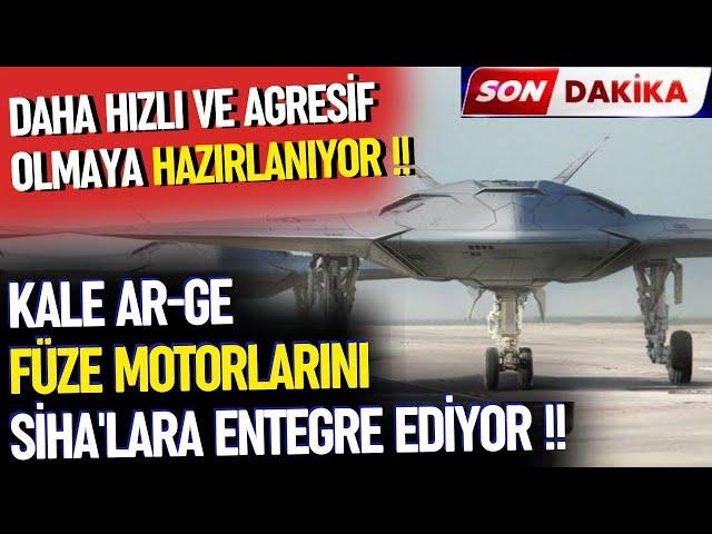 TÜRKİYE İHA'LARA FÜZE MOTORU MU TAKIYOR! DAHA AGRESİF..!!  - SAVUNMA SANAYİ