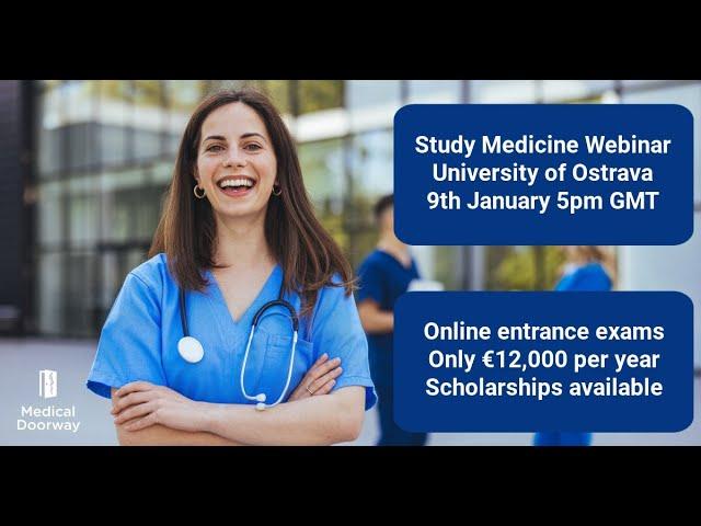 Study Medicine at the University of Ostrava