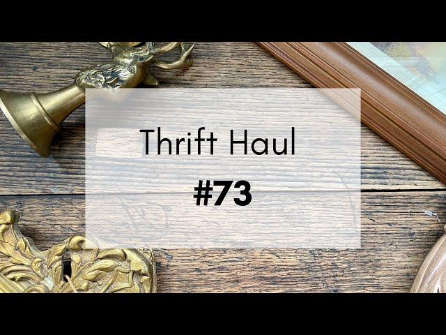 Thrift Haul Full Of Home Decor Finds!