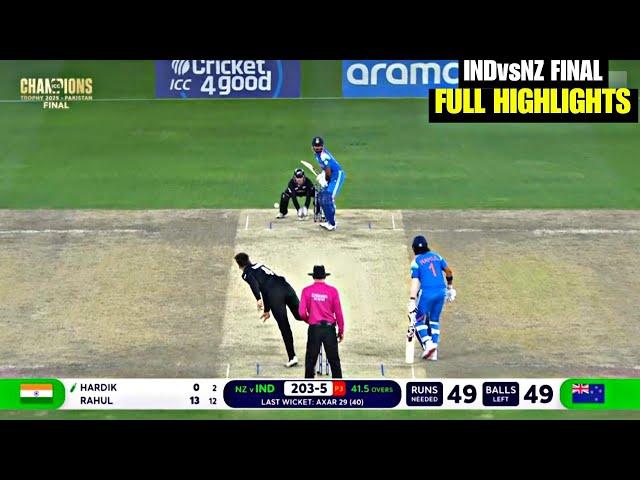 INDIA VS NEW ZEALAND FINAL CHAMPIONS TROPHY FULL HIGHLIGHTS | INDvsNZ Final highlights | CT2025