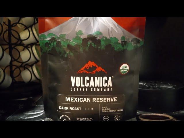 VOLCANICA Coffee Company Mexican Reserve #1 selling ground coffee in Mexico.