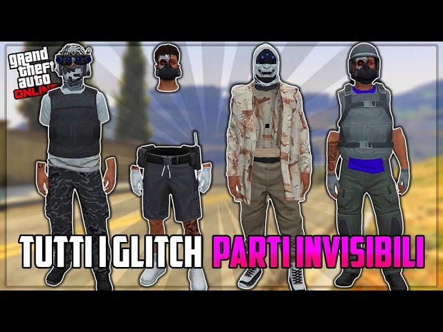 TUTTI I GLITCH delle PARTI INVISIBILI del CORPO su GTA ONLINE (After 1.68)