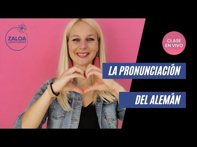 Aprende alemán - la pronunciación (trucos)