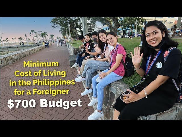 Minimum Cost of Living in the Philippines for a Foreigner