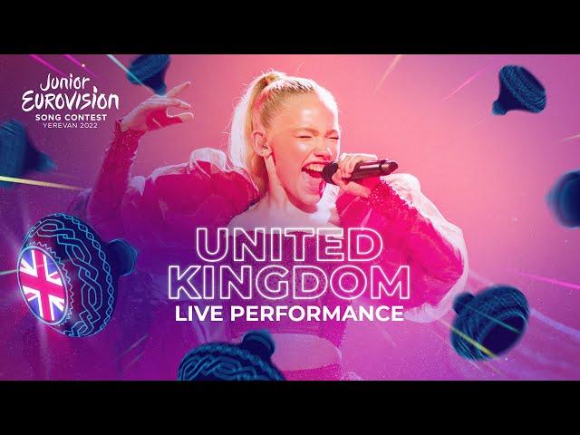 Freya Skye - Lose My Head - LIVE - United Kingdom  - Junior Eurovision 2022