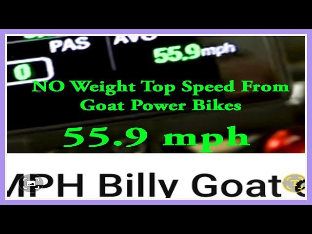 GOAT POWER BIKES---the REAL DEAL...!!!  Save 10% On YOUR ENTIRE ORDER with COUPON CODE BELOW