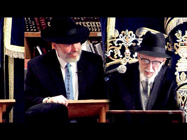 Father of Rabbi Tovia Singer introduces son who gives fiery lecture exposing missionaries - Passaic