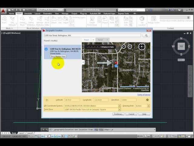 Setting the Geographic Location