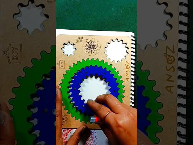 The Spirograph I enjoy in my childhood memories!!#shorts #youtubeshorts