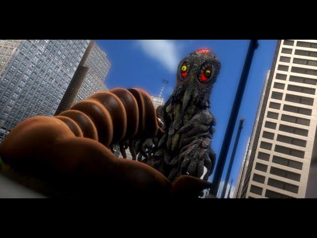 Mothra Larva's Humiliation -- Godzilla Fan Animation Thing Preview | #godzilla #kaiju #animation