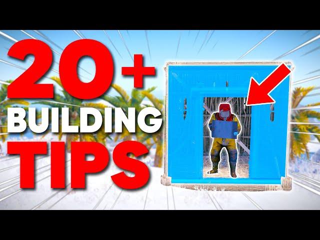 20+ MUST KNOW Rust Base Building Tips!