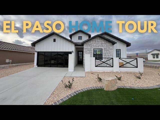 EL Paso Realtor Tours a New Construction Farmhouse