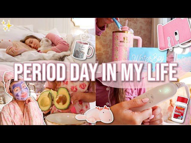 *realistic* Period Day In My Life ️ | Endometriosis Update, Cravings, Cramps, Tips | Lauren Norris