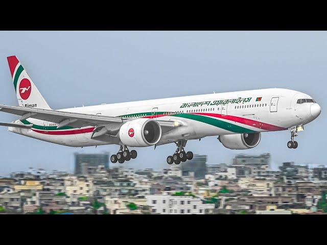 ️ 100+ AIRPLANE TAKEOFFS & LANDINGS  Dhaka Hazrat Shahjalal Airport Plane Spotting Bangladesh DAC