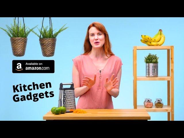 New Useful Kitchen Gadgets on Amazon 2021 | Small Kitchen Organization | Dash Safe Slice Mandoline