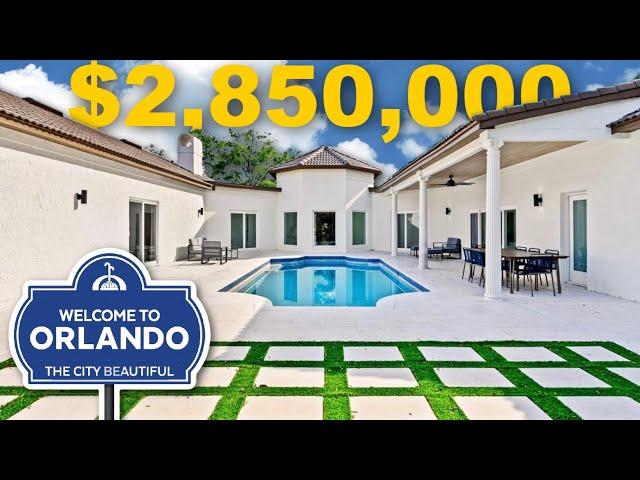 Inside a Multi-Million Dollar Orlando Luxury Home
