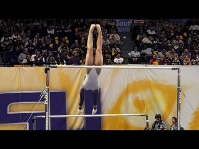 Konnor McClain is BACK on Uneven Bars -LSU Gymnastics January 4th 2024