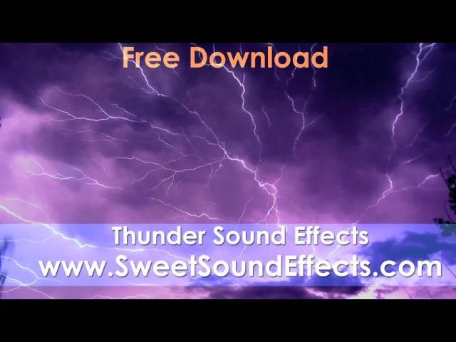 Epic Thunder Sound Effects - Free