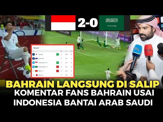 ALHAMDULILLAH YA ALLAH INDONESIA MENANG LAWAN ARAB BAHRAIN NANGIS