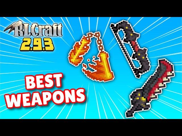 The BEST WEAPONS + ENCHANTS to have in RLCraft 2.9.3