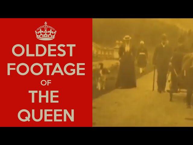 The oldest footage of Queen Victoria I (and she is not amused)