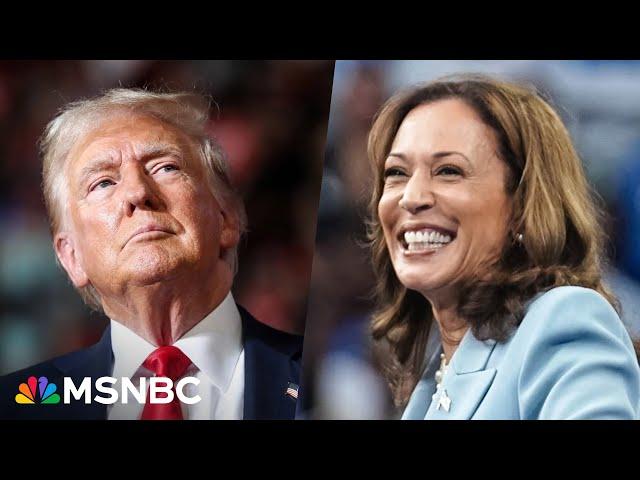 'Flailing for a message': Trump struggles to catch up to Harris' campaign of joy