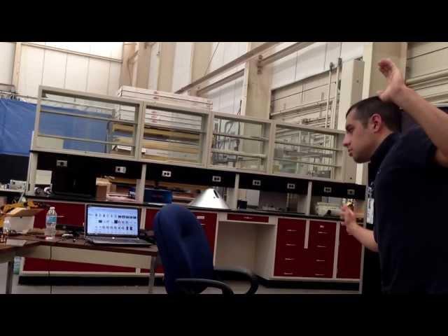 Kinect sensor controlling a robotic Arm  software used was Arduino sdk and Processing.