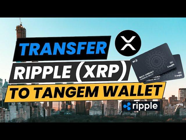 TANGEM WALLET TUTORIAL: How To Transfer #XRP To #Tangem Wallet | Send XRP To Tangem | Buy XRP Canada