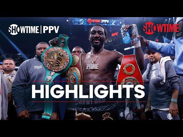 Errol Spence Jr. vs. Terence Crawford: FULL CARD Highlights | SHOWTIME PPV