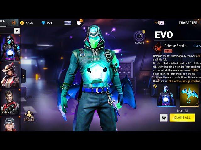 CLAIM  EVO BUNDLE  GOT  NEW REWARDS  BUY 400.000 DIAMONDS  FREE FIRE 