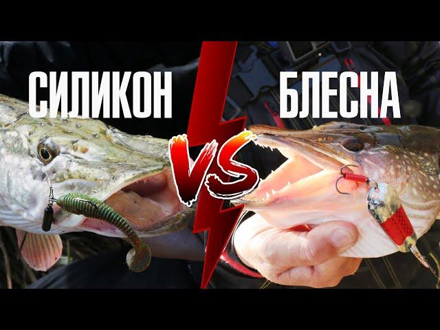 Блёсны vs Силикон. На что ловить щуку осенью? Дарим приманки подписчикам.