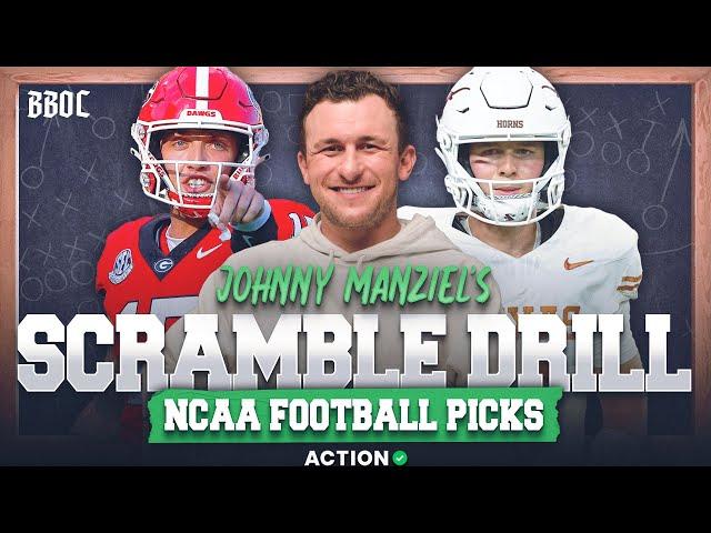 Johnny Manziel REVEALS His Georgia vs Texas Pick & More College Football Week 8 Predictions!