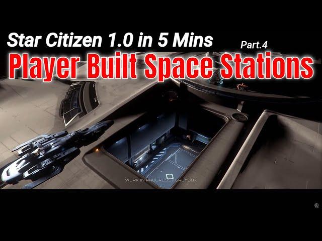 TLDR - Star Citizen 1.0's Player Built Space Stations In 7 Min | SC 1.0 Foxy's Cut #4/4 [4k]