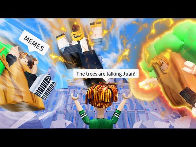 ROBLOX Ultimate Battlegrounds Funny Moments Part 2 (MEMES) 