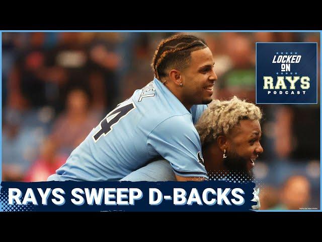 Rays Sweep a Hot Arizona Diamondbacks Team | Locked On Rays