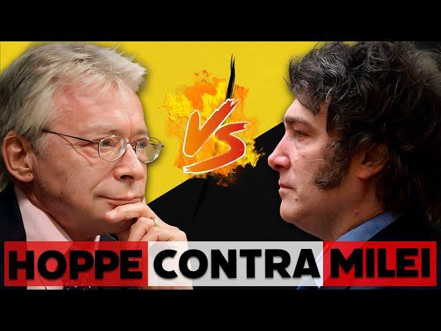 El anarcocapitalista Hans-Hermann Hoppe contra Javier Milei