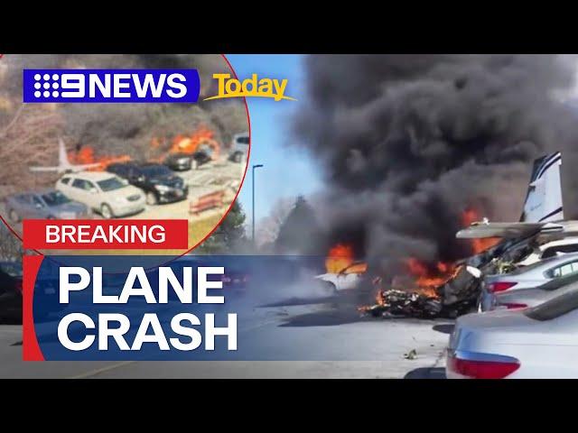 Light plane crashes in Pennsylvania | 9 News Australia