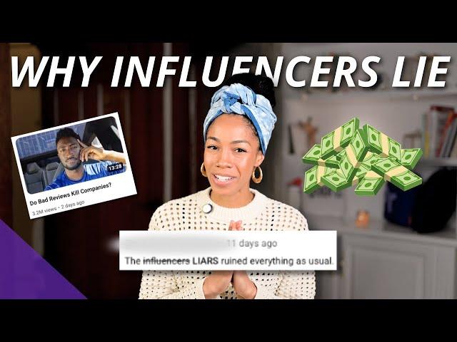 (Dis)honesty and the creator economy. (This is why no one trusts influencers)