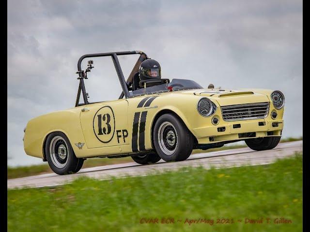 Datsun Roadster Race Car head installation.