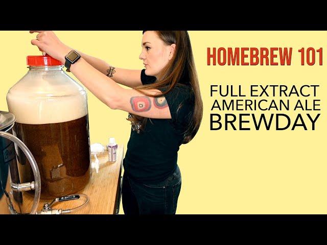 Extract American Ale Brewday (How to Homebrew for Beginners Pt.2)